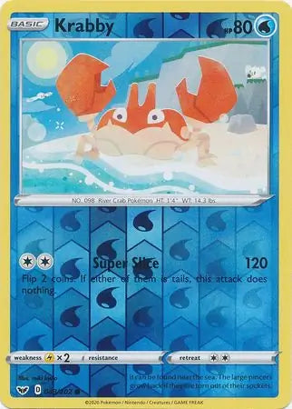 Krabby 043/202 - Sword & Shield Base