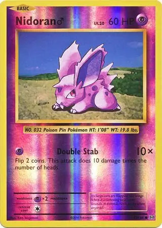 Nidoran ♂ 43/108 - Evolutions
