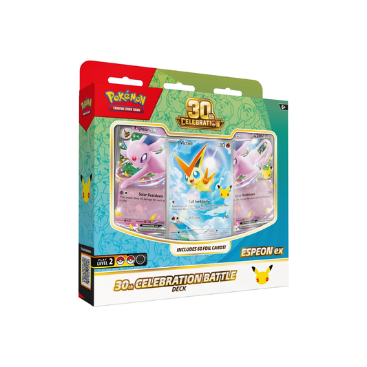 Pokemon 30th Celebration Espeon ex Battle Deck
