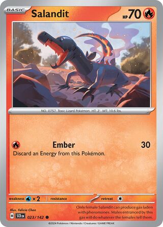 Salandit 023/142 - Stellar Crown