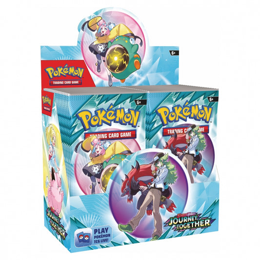 Pokemon Journey Together Booster Box Display