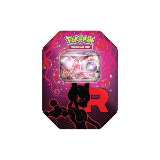 Pokemon Tin Rocket's Mewtwo EX