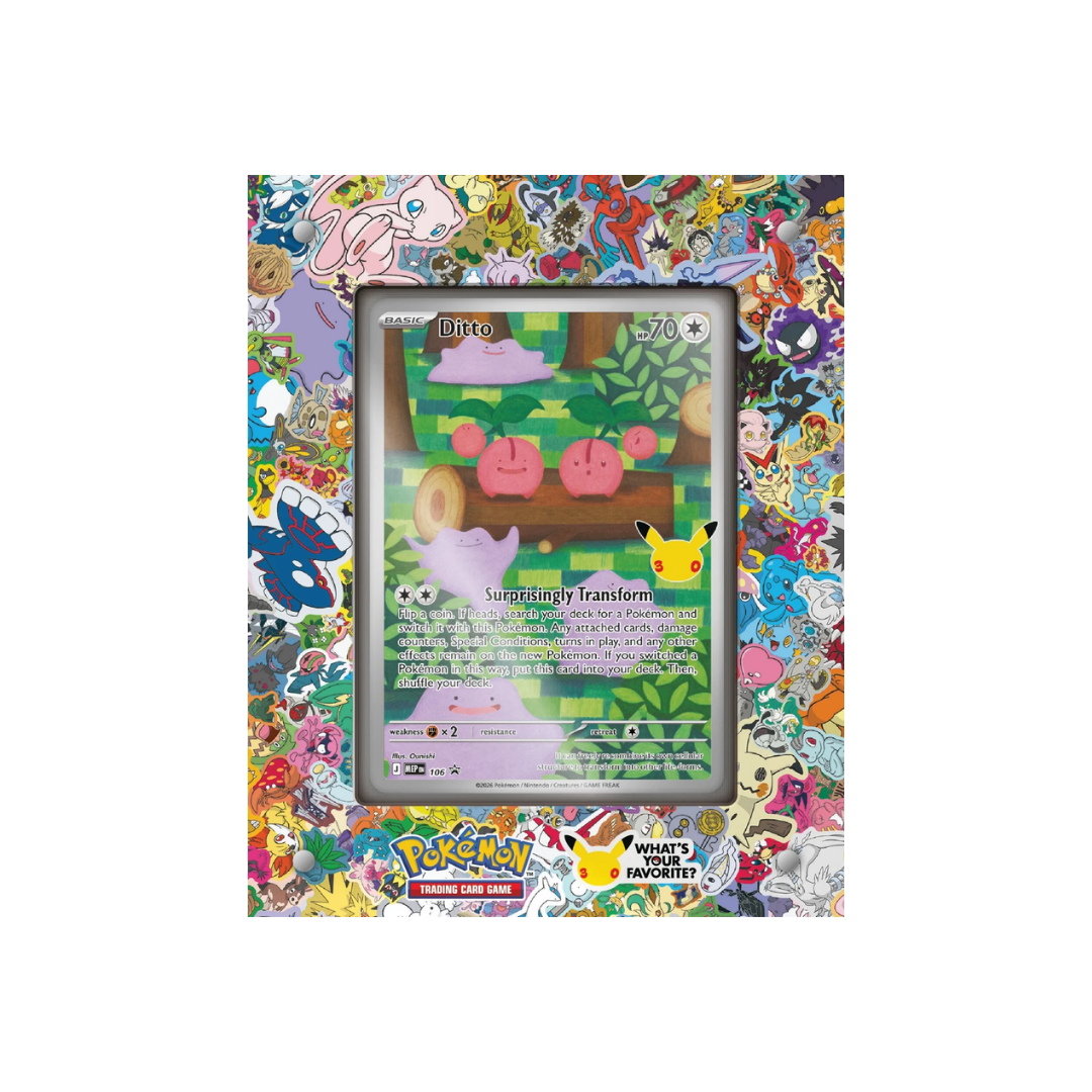 Pokemon 30th Celebration Ditto Premium Collection