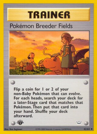 Pokémon Breeder Fields 62/64 - Jungle