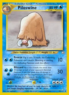 Piloswine 44/111 - Neo Genesis