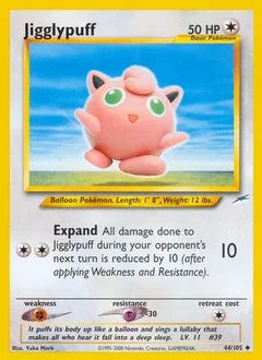 Jigglypuff 44/105 - Neo Destiny