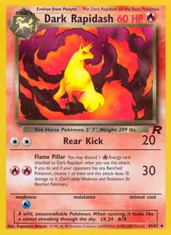 Dark Rapidash 44/82 - Team Rocket