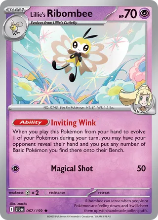 Lillie's Ribombee 067/159 - Journey Together