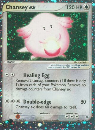 Chansey ex 96/109 - Ruby & Sapphire