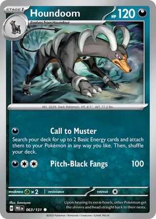 Houndoom 063/131 - Prismatic Evolutions