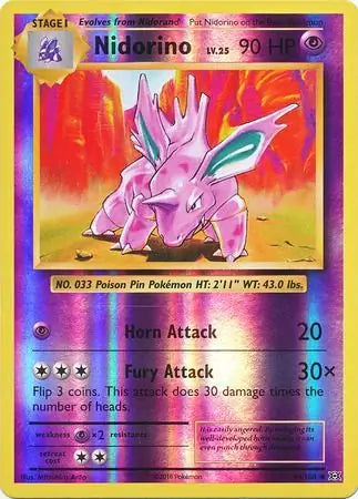 Nidorino 44/108 - Evolutions