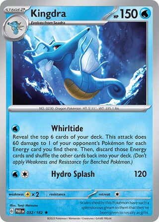 Kingdra 032/182 - Paradox Rift