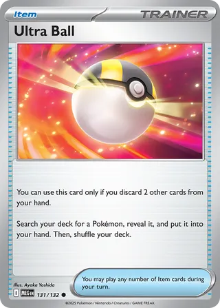 Ultra Ball 131/132 - Mega Evolution Base