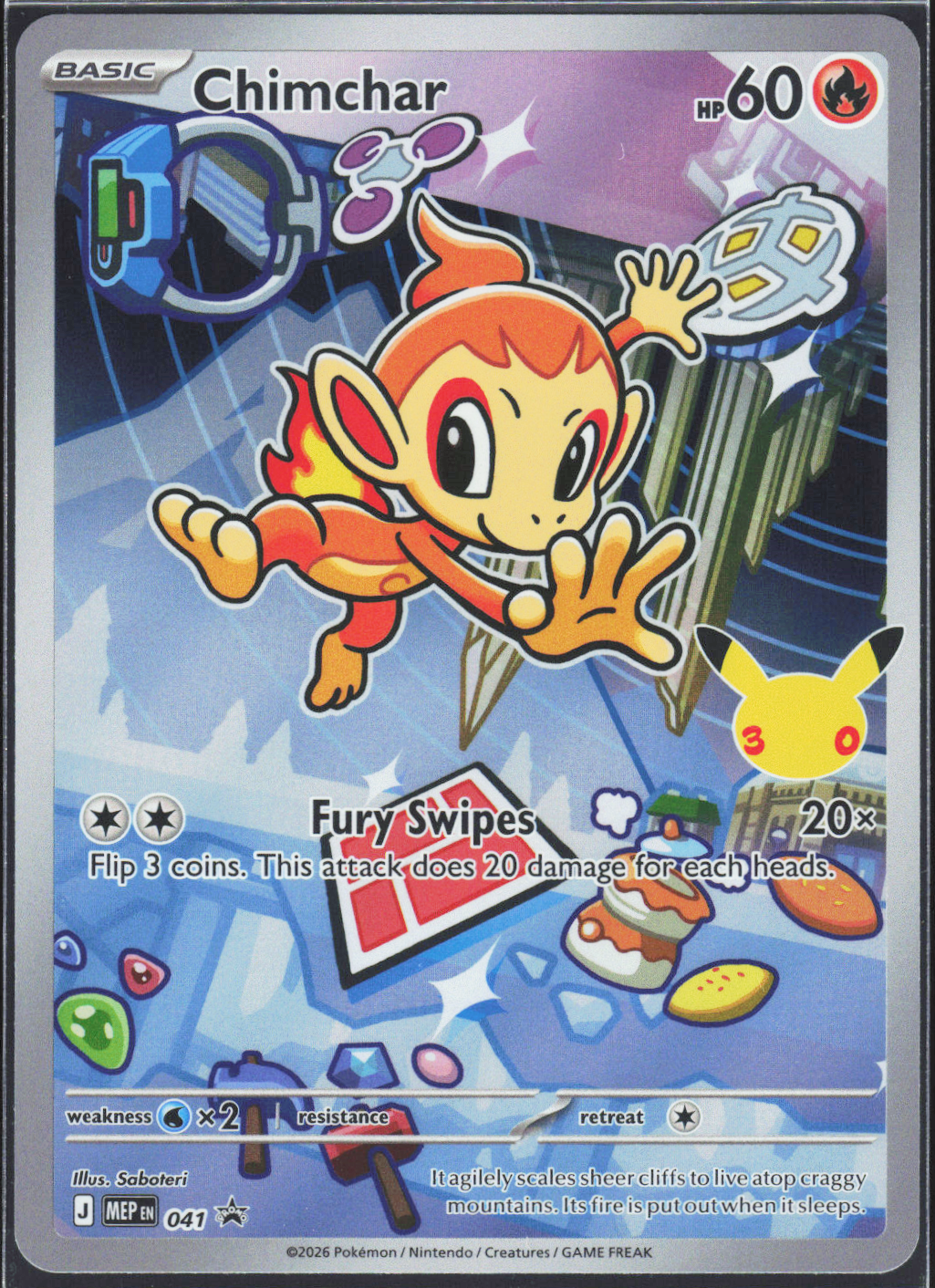 Chimchar 041 - ME: Mega Evolution Promo - LABOGE