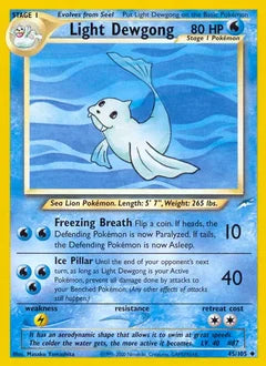 Light Dewgong 45/105 - Neo Destiny