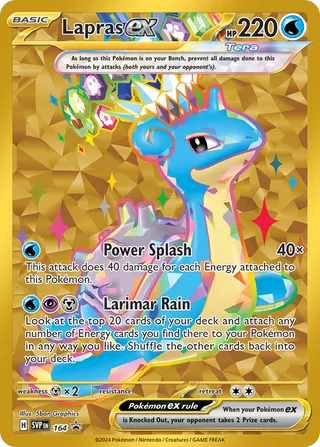 Lapras ex 164 - Scarlet & Violet Promos