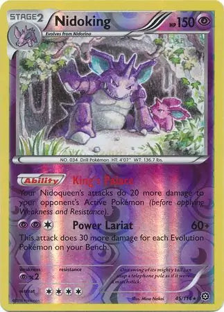 Nidoking 45/114 - Steam Siege