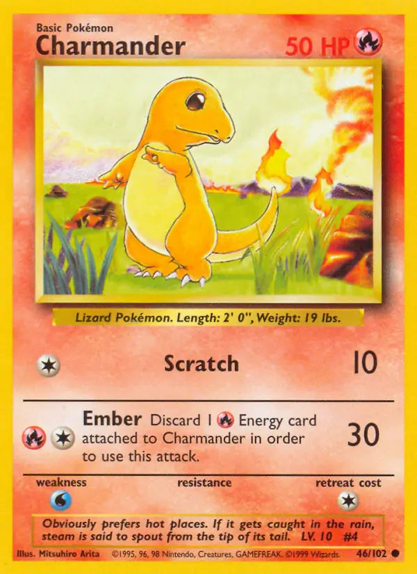 Charmander 46/102 - Base Set