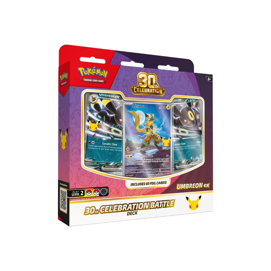 Pokemon 30th Celebration Umbreon ex Battle Deck