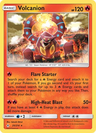 Volcanion 25/214 - Unbroken Bonds
