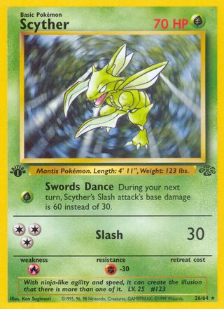 Scyther 26/64 - Jungle