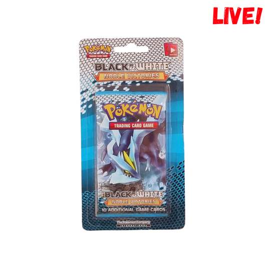 Pokemon Black & White Noble Victories Blister Pack (Live)