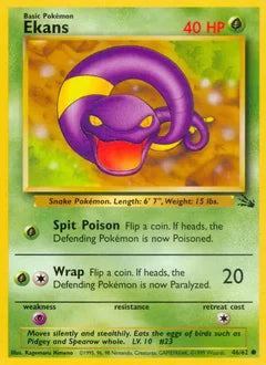 Ekans 46/62 - Fossil