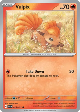 Vulpix 016/191 - Surging Sparks