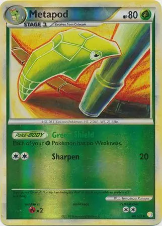 Metapod 46/123 - HeartGold & SoulSilver