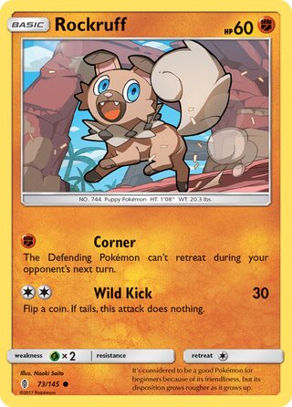 Rockruff 73/145 - Guardians Rising