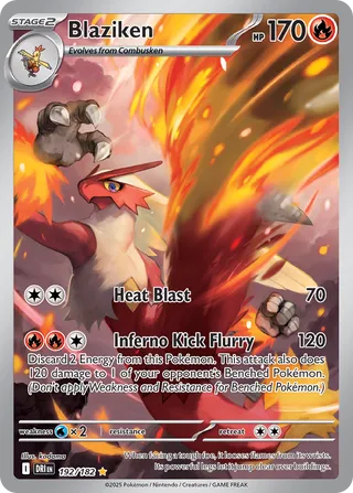 Blaziken 192/182 - Destined Rivals
