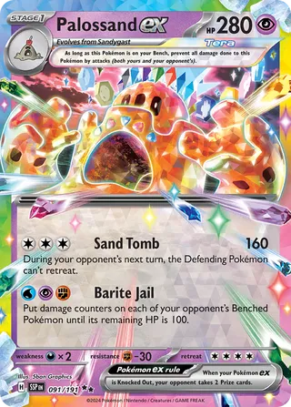 Palossand ex 091/191 - Surging Sparks