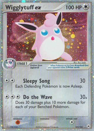 Wigglytuff ex 101/101 - Hidden Legends