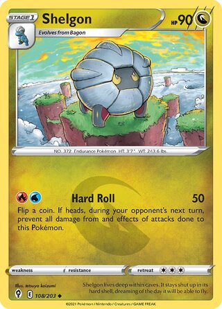 Shelgon 108/203 - Evolving Skies