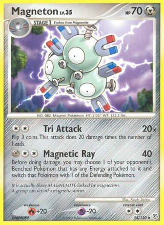 Magneton 54/130 - Diamond & Pearl Base