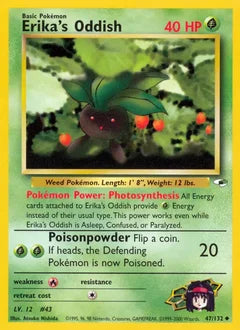 Erika's Oddish 47/132 - Gym Heroes