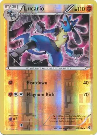 Lucario 47/124 - Fates Collide