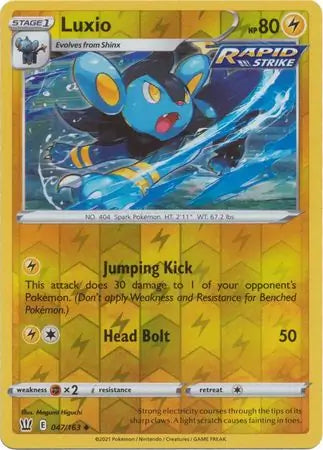 Luxio 047/163 - Battle Styles