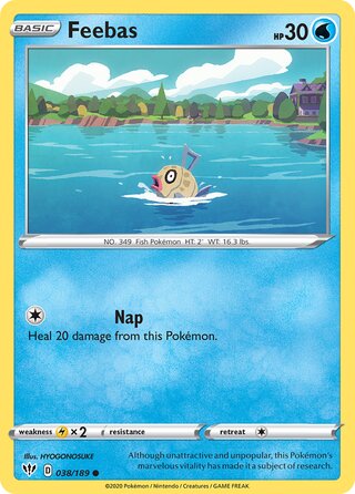 Feebas 038/189 - Darkness Ablaze