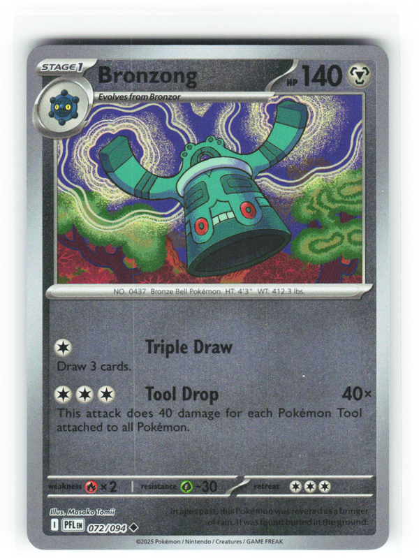 Bronzong 072/094 - Phantasmal Flames - NM (ID: 53134931478614) - front