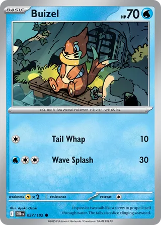 Buizel 057/182 - Destined Rivals