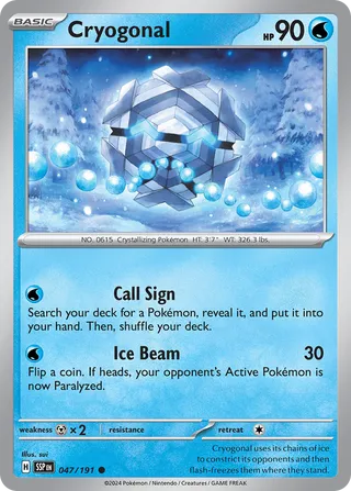 Cryogonal 047/191 - Surging Sparks