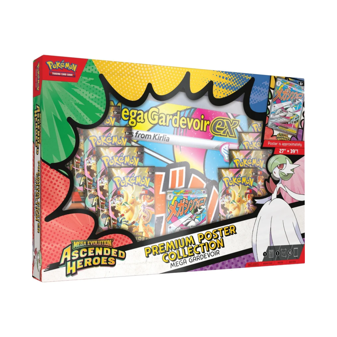 Pokemon Ascended Heroes Premium Poster Collection - Mega Gardevoir