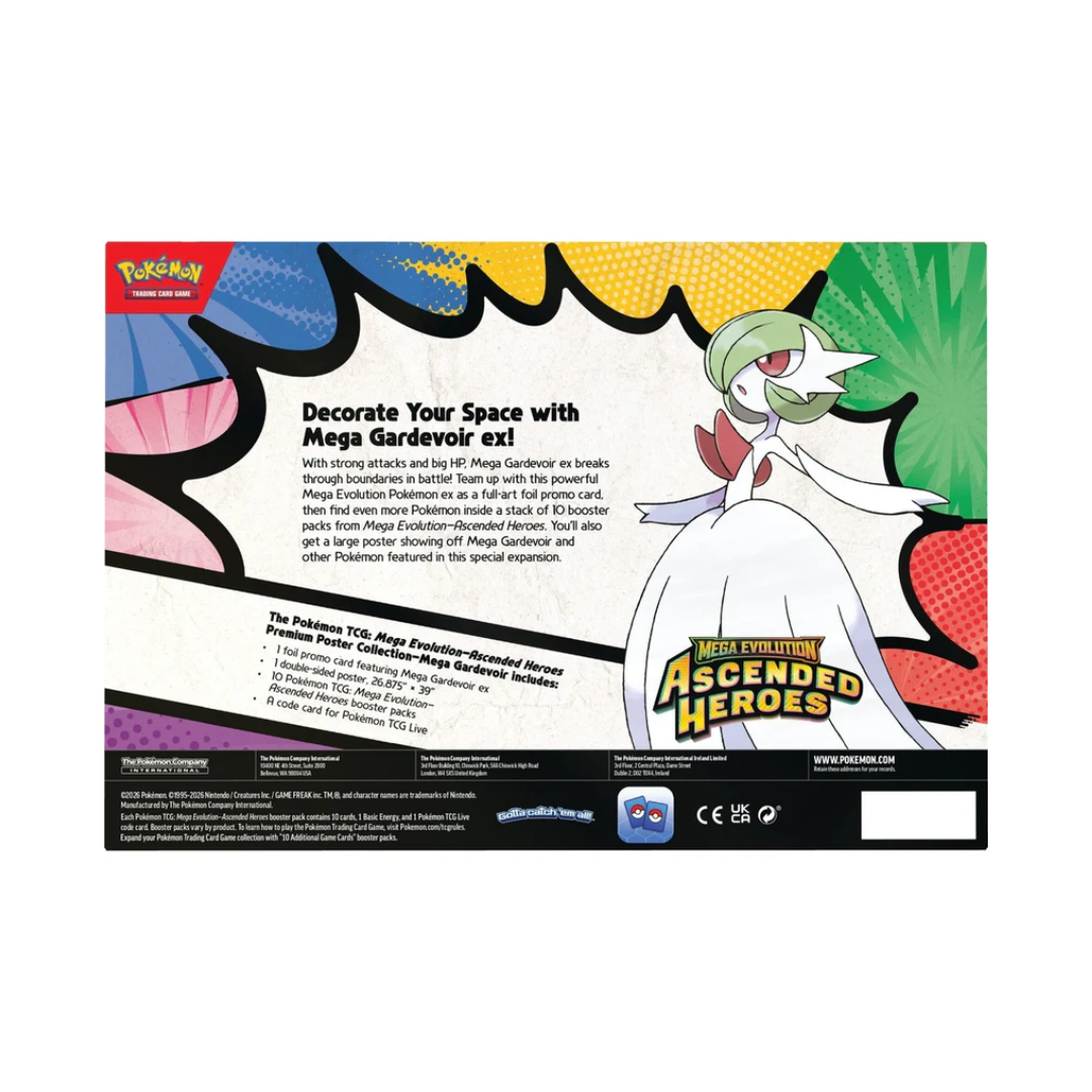 Pokemon Ascended Heroes Premium Poster Collection - Mega Gardevoir