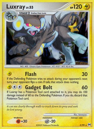 Luxray 5/99 - Arceus