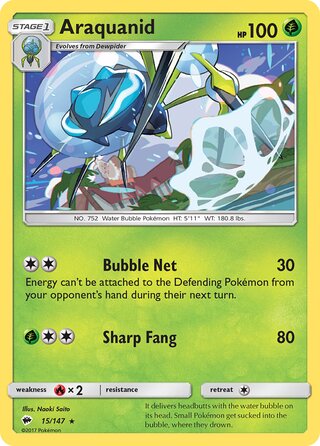 Araquanid 15/147 - Burning Shadows