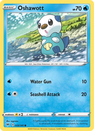 Oshawott 033/185 - Vivid Voltage