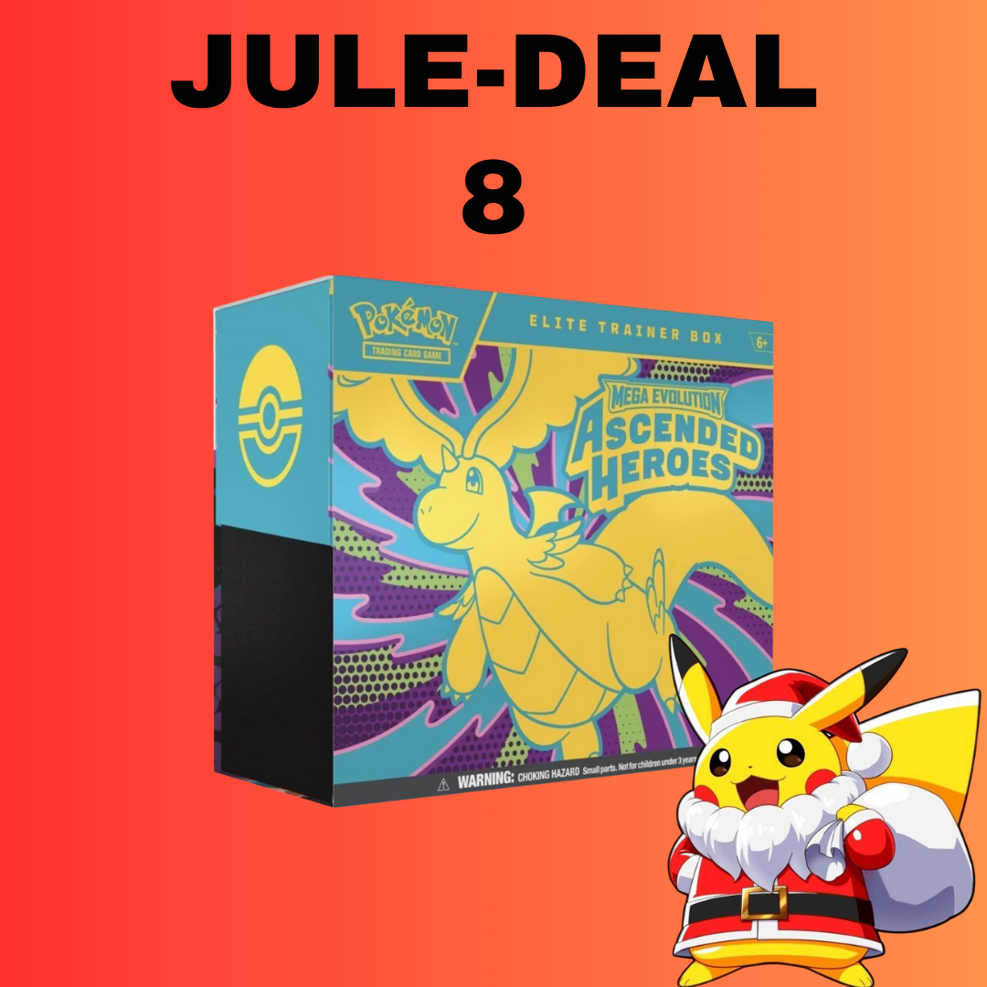 8. Desember: Ascended Heroes ETB (PRE-ORDER)