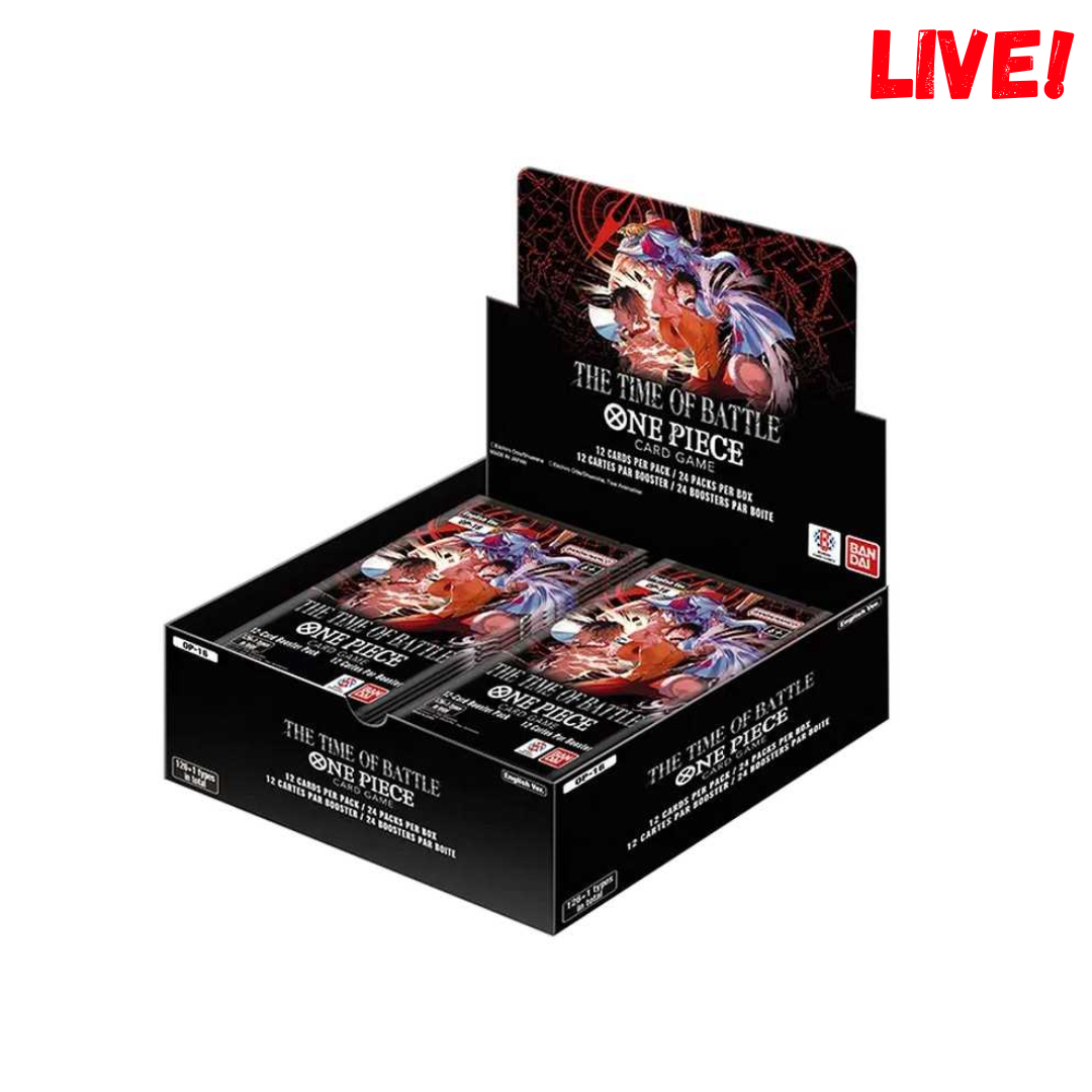 One Piece OP16 The Time of Battle Booster Box (Live)