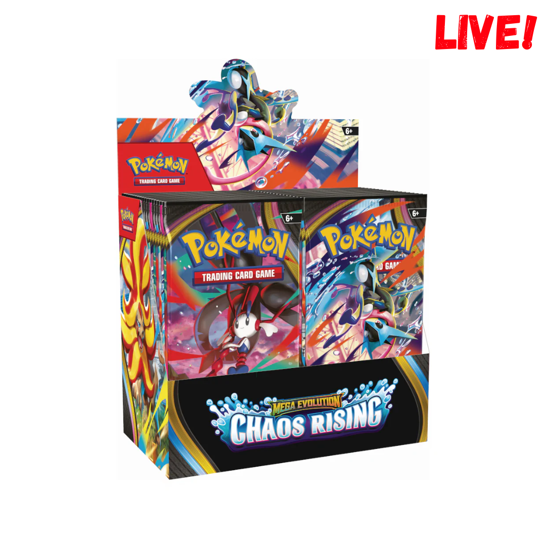 Pokemon Chaos Rising Booster Box (Live)